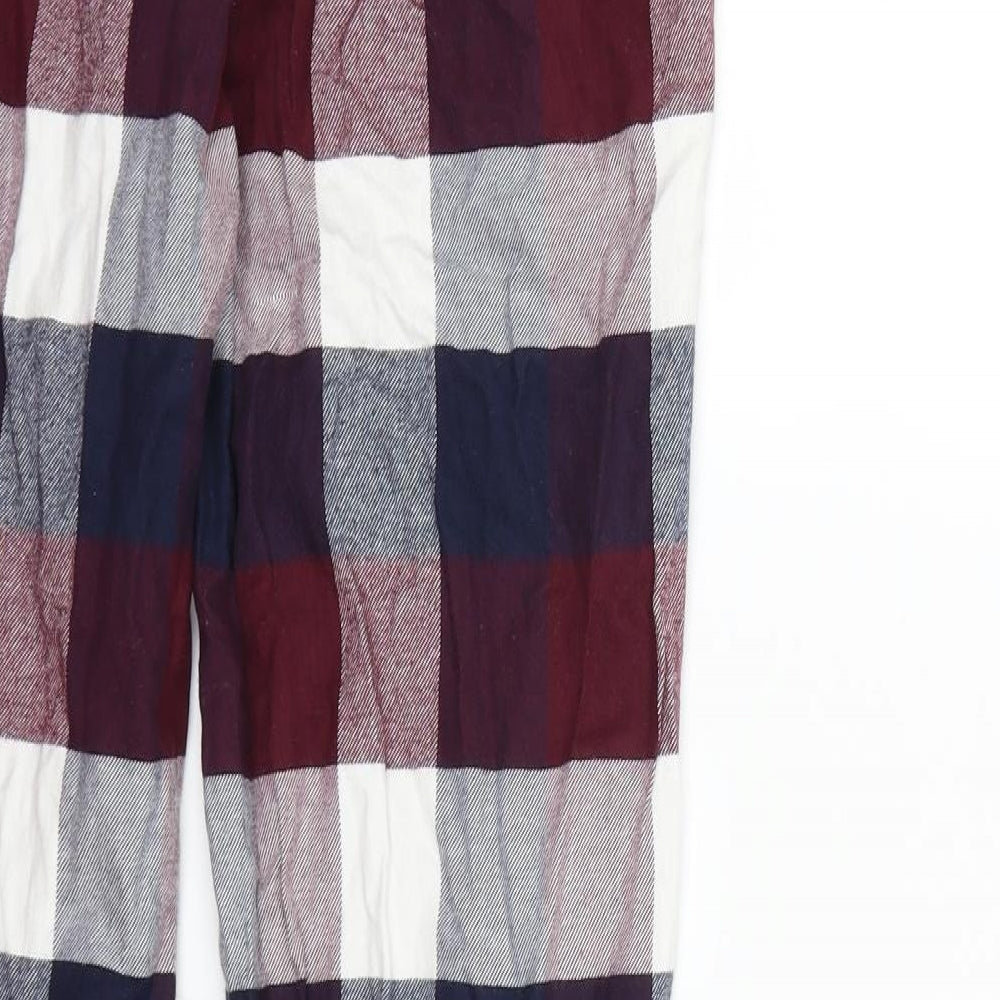 NEXT Boys Red Check   Pyjama Pants Size 13 Years