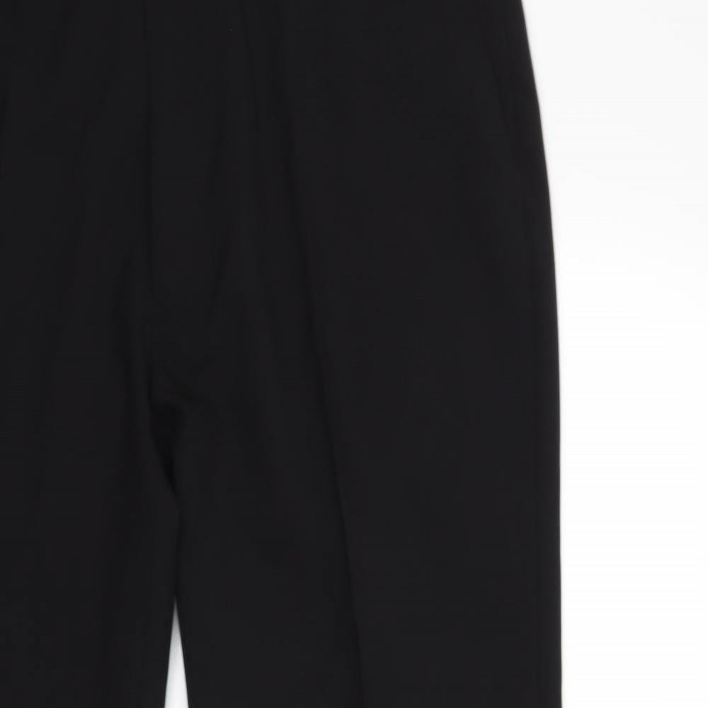 George Mens Black   Trousers  Size 42 in L29 in