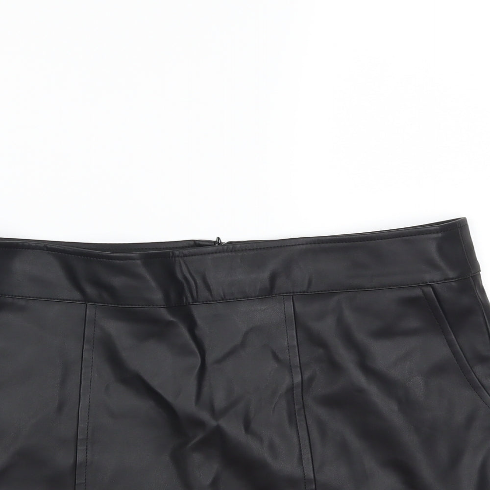 NEXT Womens Black   Mini Skirt Size 14