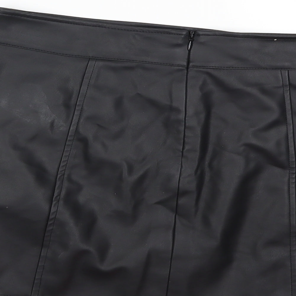 NEXT Womens Black   Mini Skirt Size 14