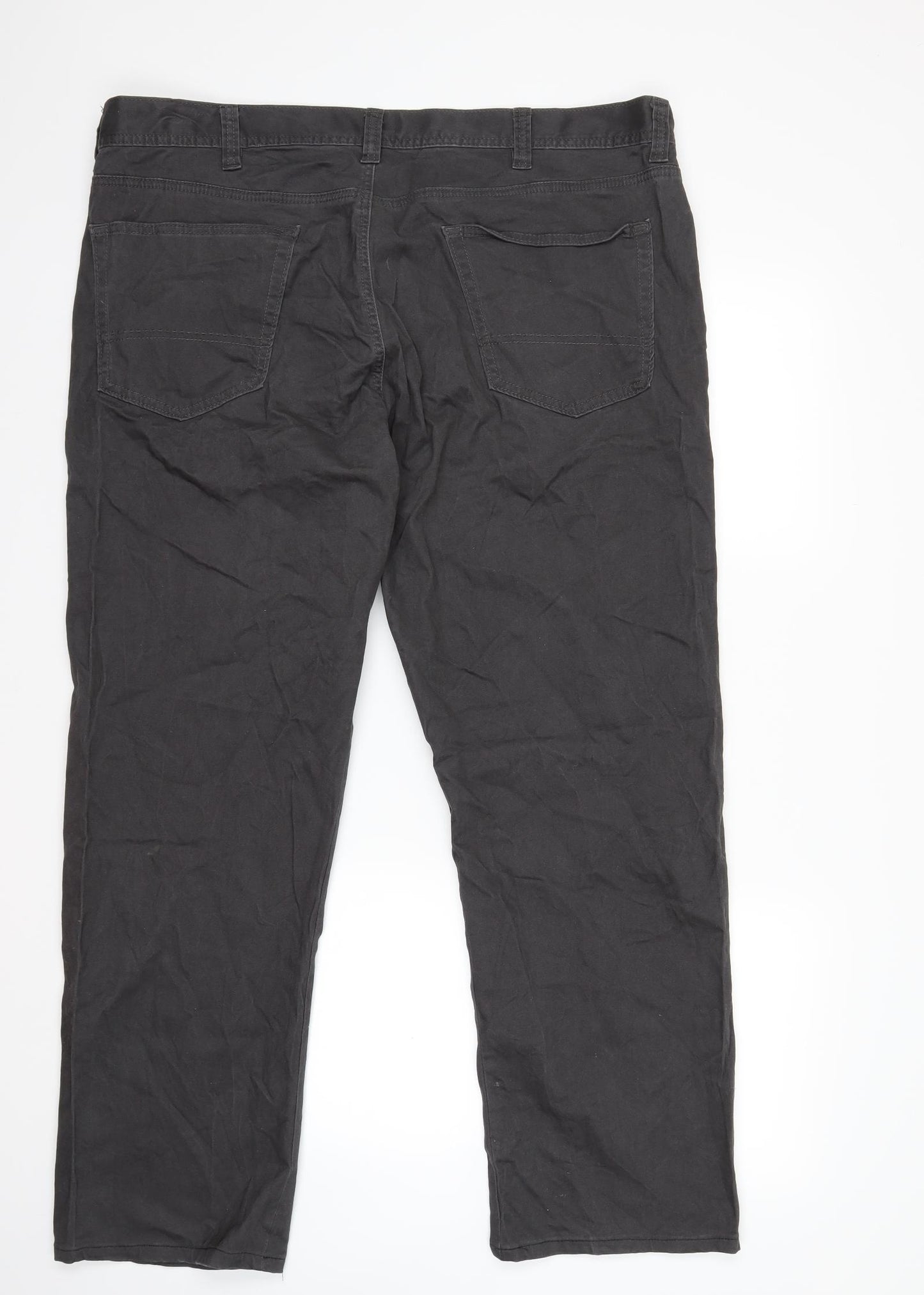 Kirkland Mens Grey   Chino Trousers Size 42 in L32 in