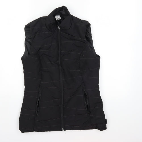 DECATHLON Womens Black   Gilet Coat Size XS