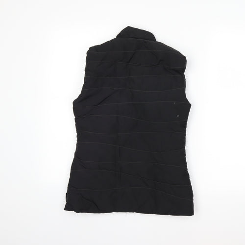 DECATHLON Womens Black   Gilet Coat Size XS
