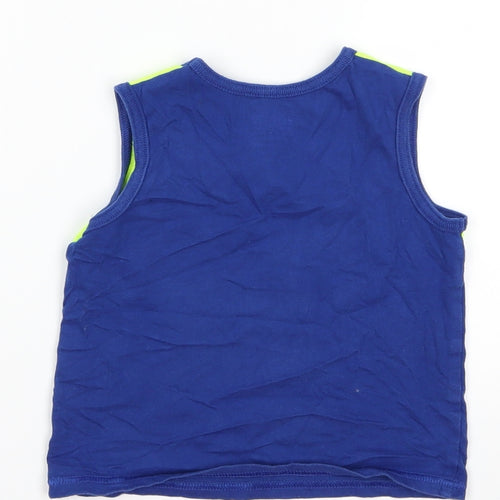 Preworn Baby Blue   Basic Tank Size 24 Months