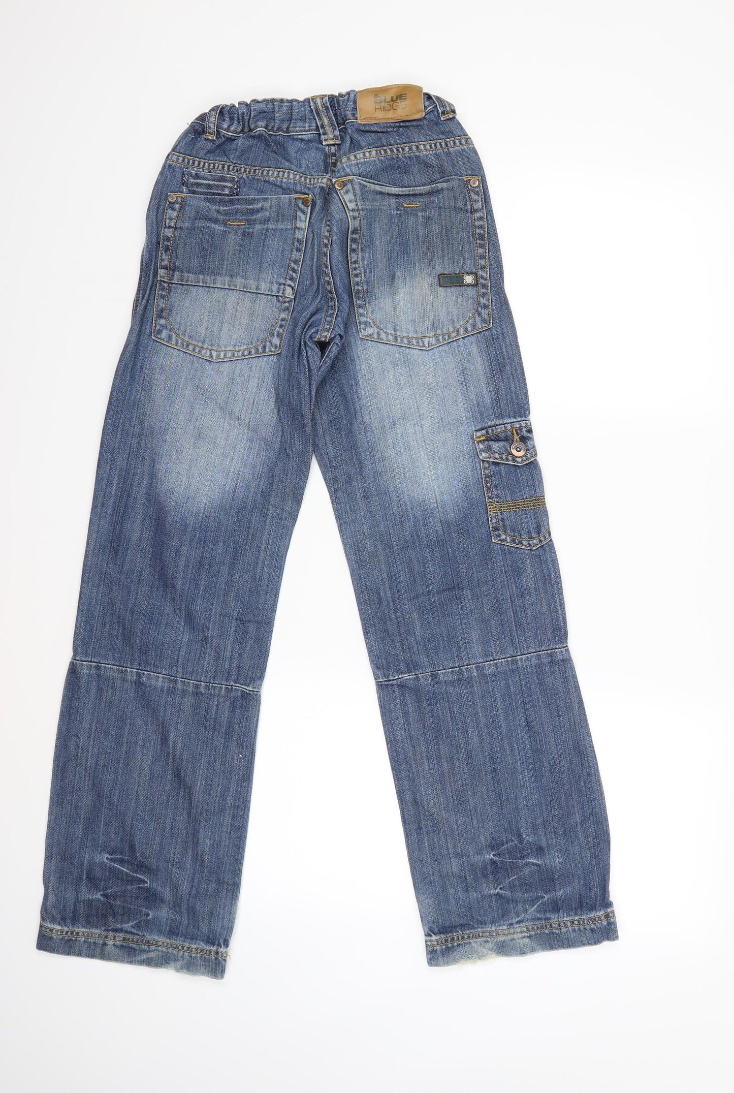 Blue Ridge Boys Blue  Denim Straight Jeans Size 13-14 Years