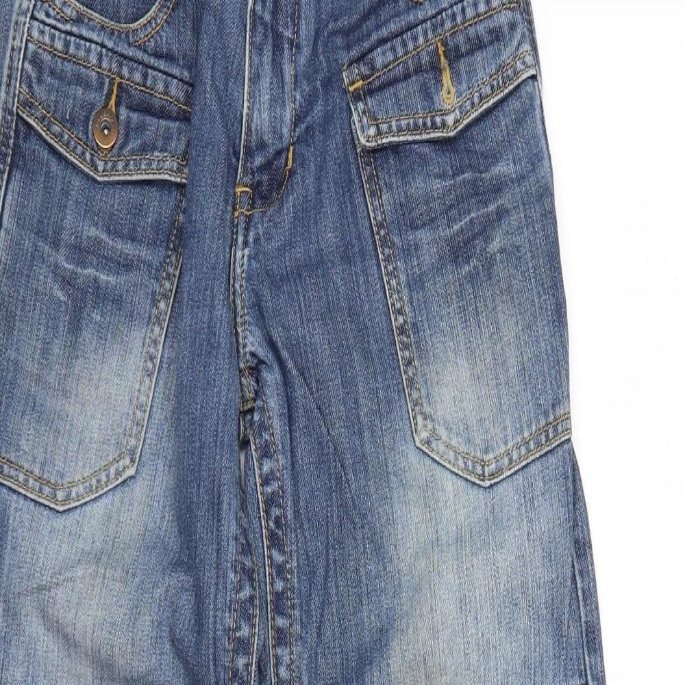 Blue Ridge Boys Blue  Denim Straight Jeans Size 13-14 Years