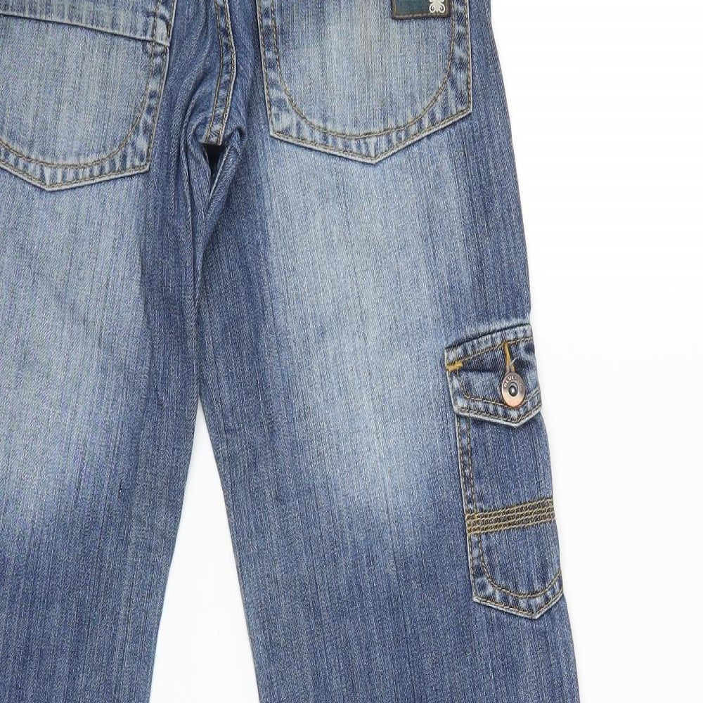 Blue Ridge Boys Blue  Denim Straight Jeans Size 13-14 Years