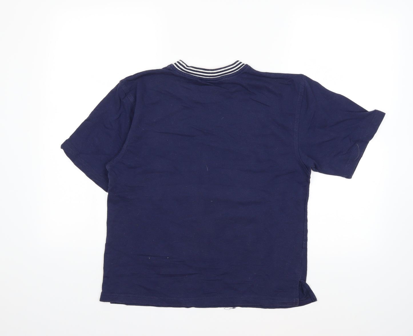 Mickey Mouse Boys Blue   Basic T-Shirt Size 12 Years  - GOOFY