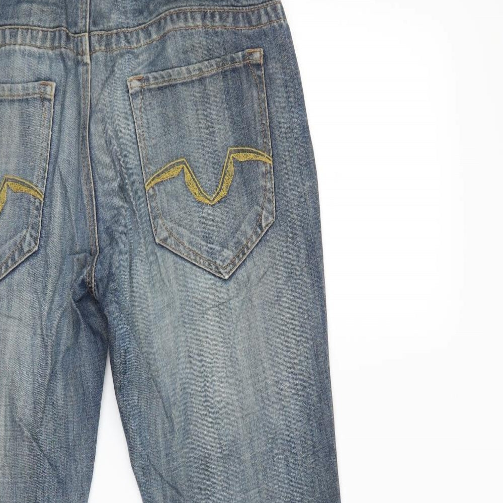 Selected Mens Blue  Denim Straight Jeans Size 34 in L27 in