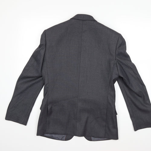 Red Herring Mens Grey   Jacket Suit Jacket Size 36
