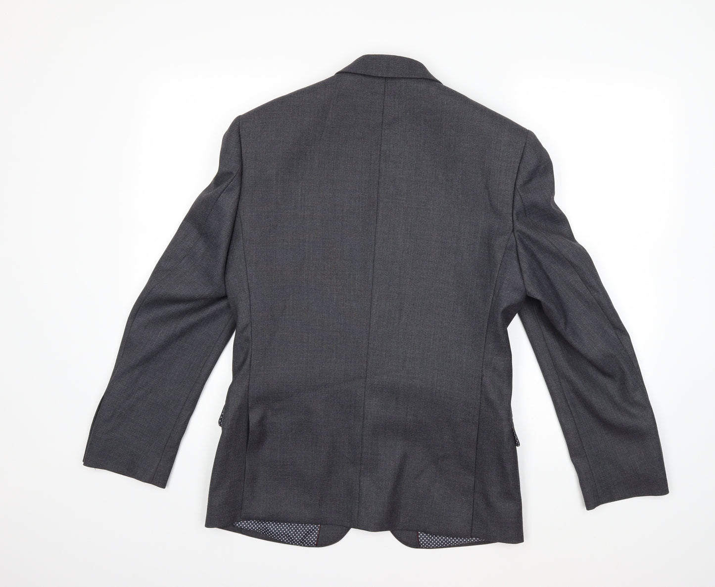 Red Herring Mens Grey   Jacket Suit Jacket Size 36