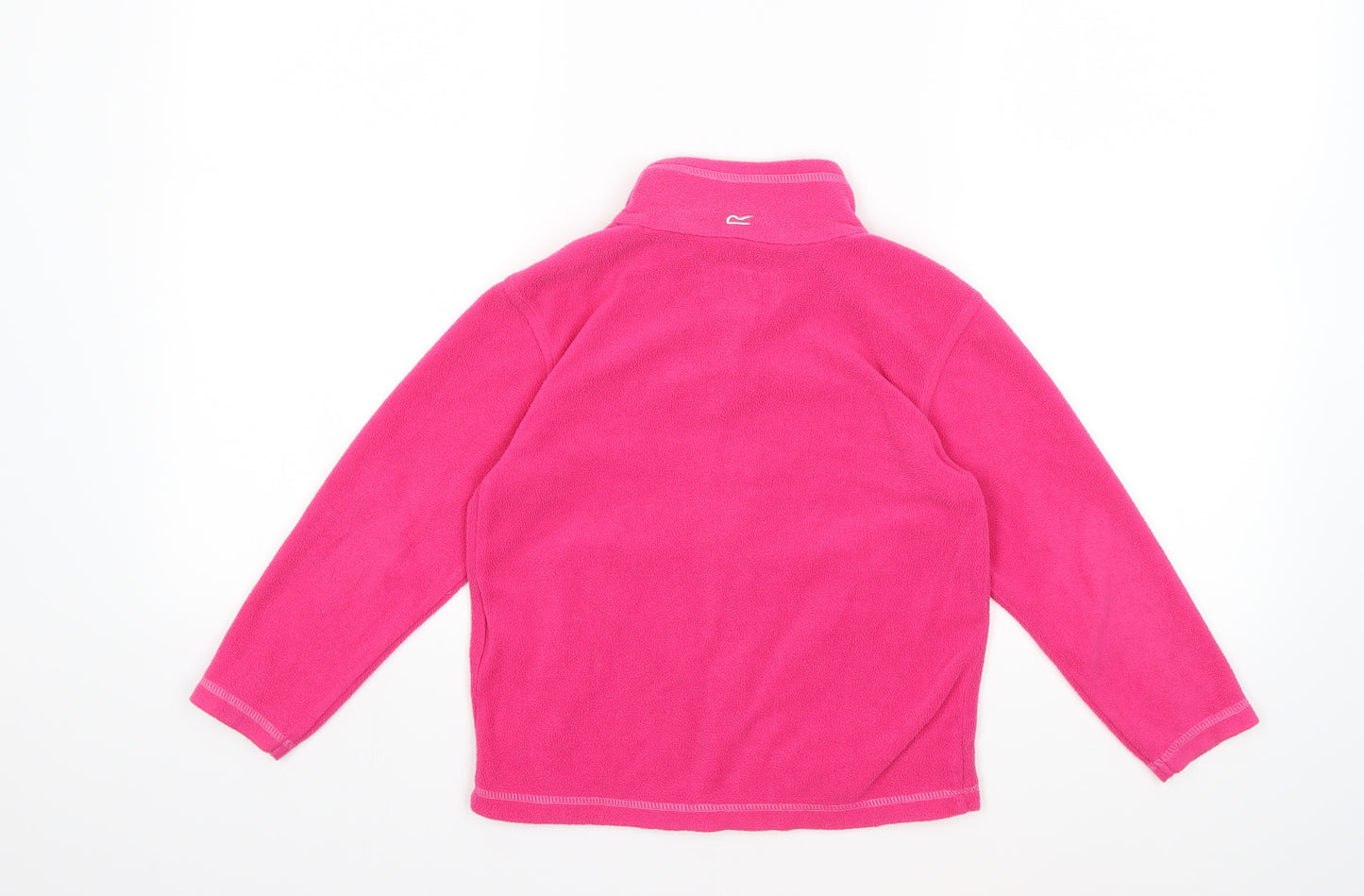 Regatta Girls Pink  Flannel Jacket  Size 5 Years