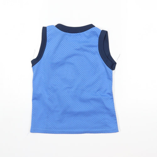 Preworn Boys Blue   Basic Tank Size 2 Years