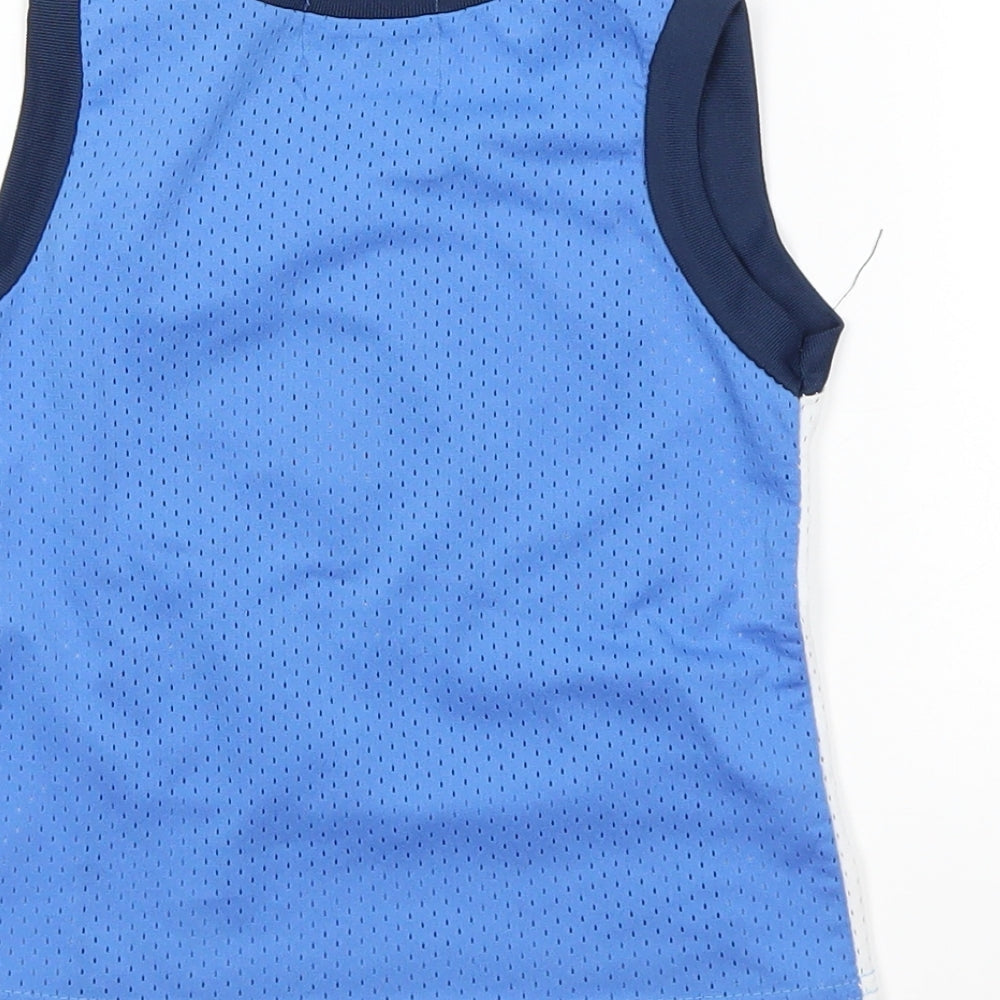 Preworn Boys Blue   Basic Tank Size 2 Years