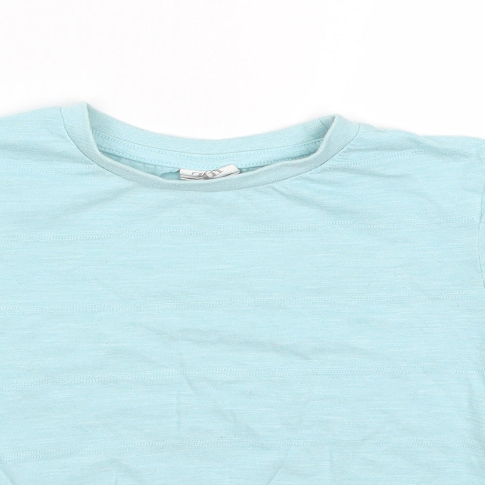 Zara Girls Blue   Basic T-Shirt Size 7 Years