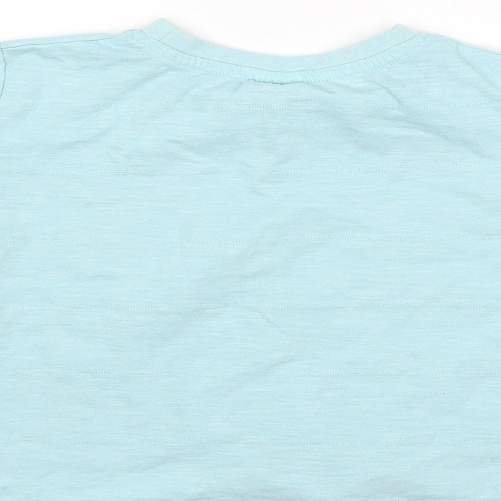 Zara Girls Blue   Basic T-Shirt Size 7 Years