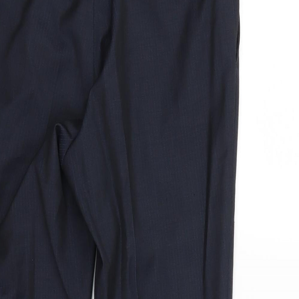 Fellini Mens Blue   Trousers  Size 32 in L28 in