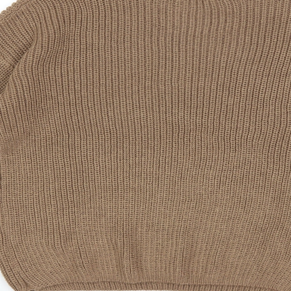 Primark Womens Brown  Knit Pullover Jumper Size 10