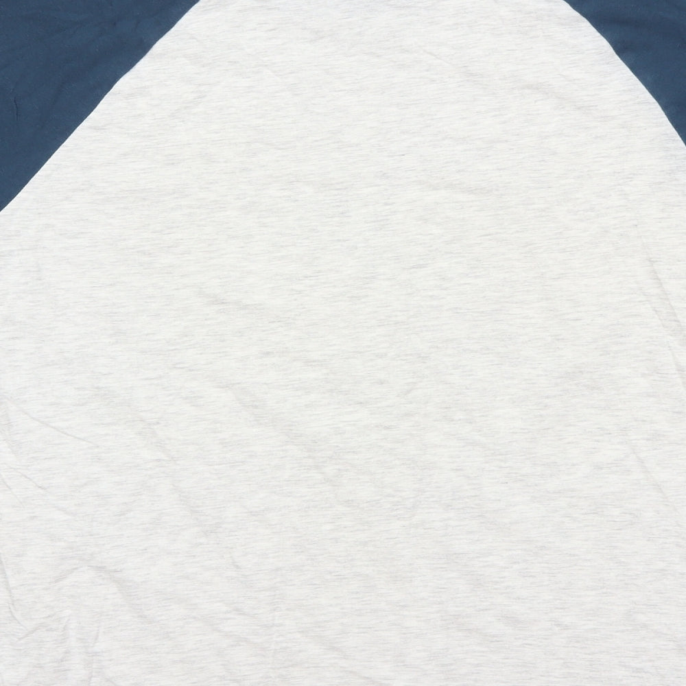 Burton Mens Grey    T-Shirt Size M