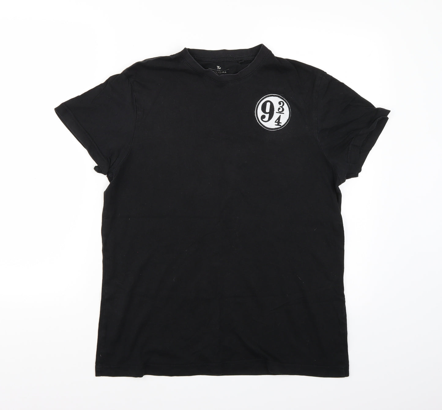 TU Womens Black   Basic T-Shirt Size M
