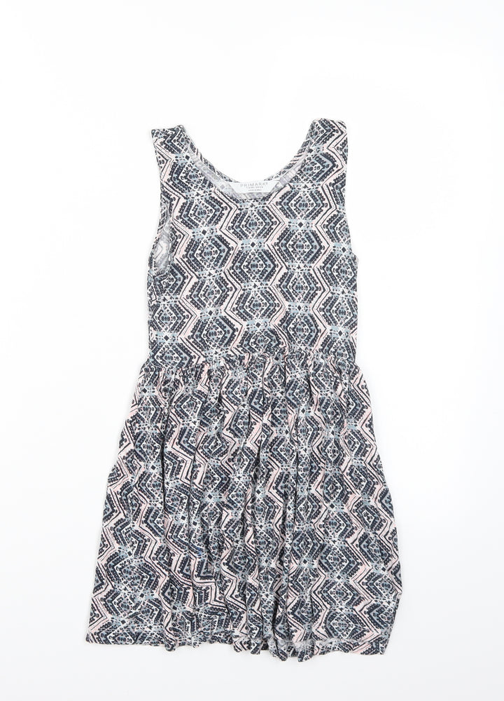 Primark Girls Grey   A-Line  Size 7-8 Years