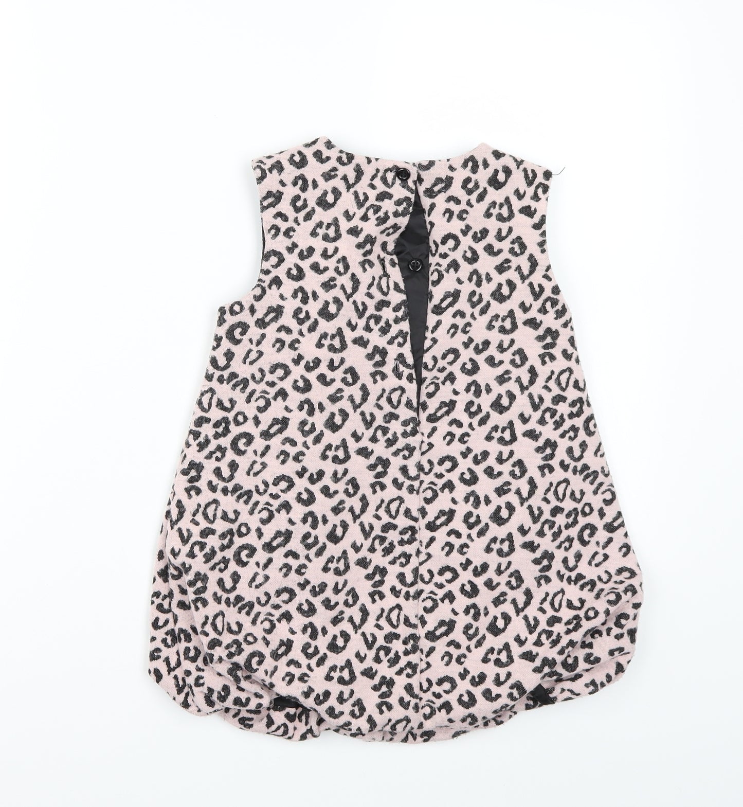 George Girls Pink Animal Print  A-Line  Size 3-4 Years