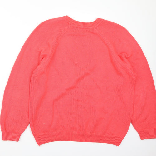 Marks and Spencer Womens Pink   Pullover Jumper Size 14