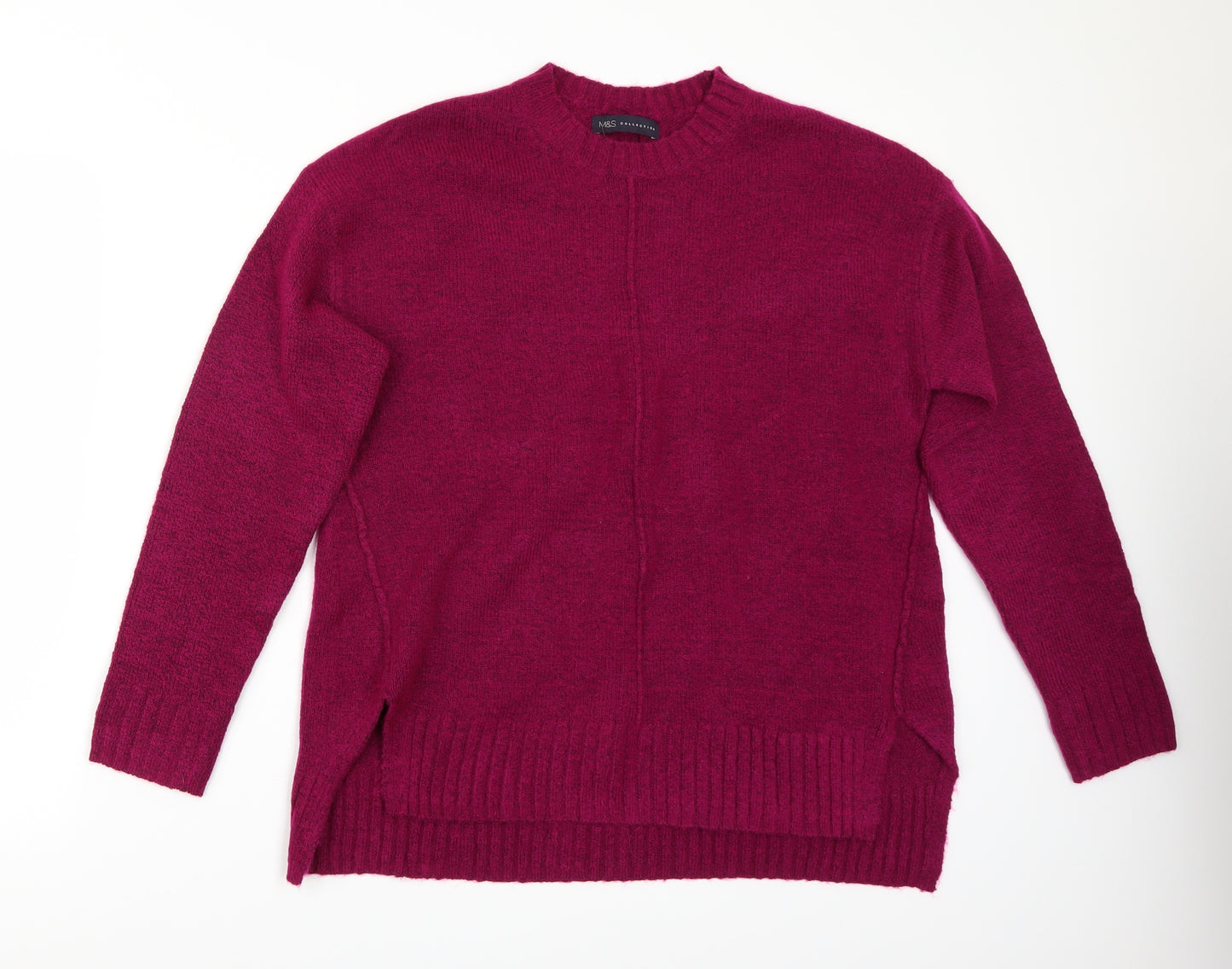 Marks and Spencer Womens Purple   Basic T-Shirt Size M