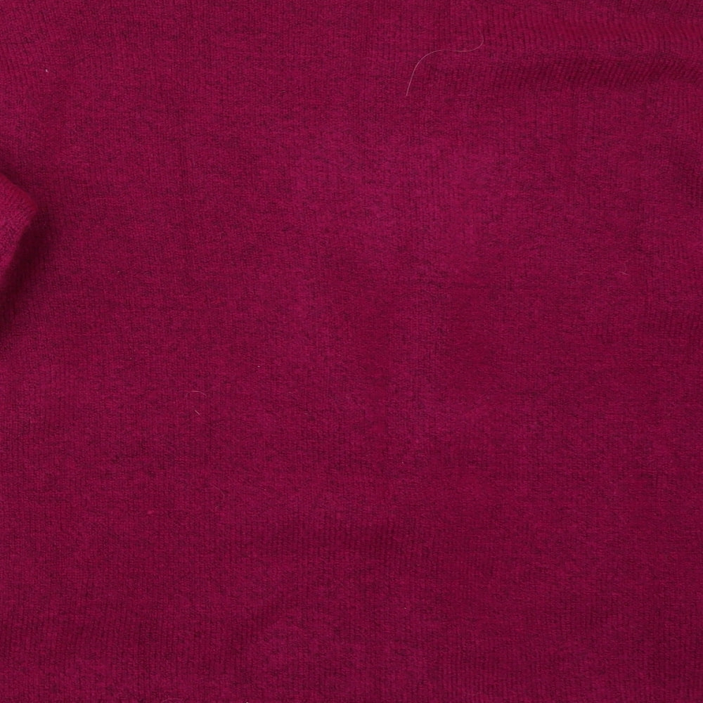 Marks and Spencer Womens Purple   Basic T-Shirt Size M