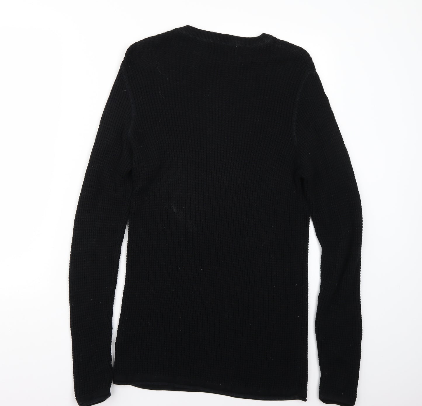 Primark Mens Black   Pullover Jumper Size M