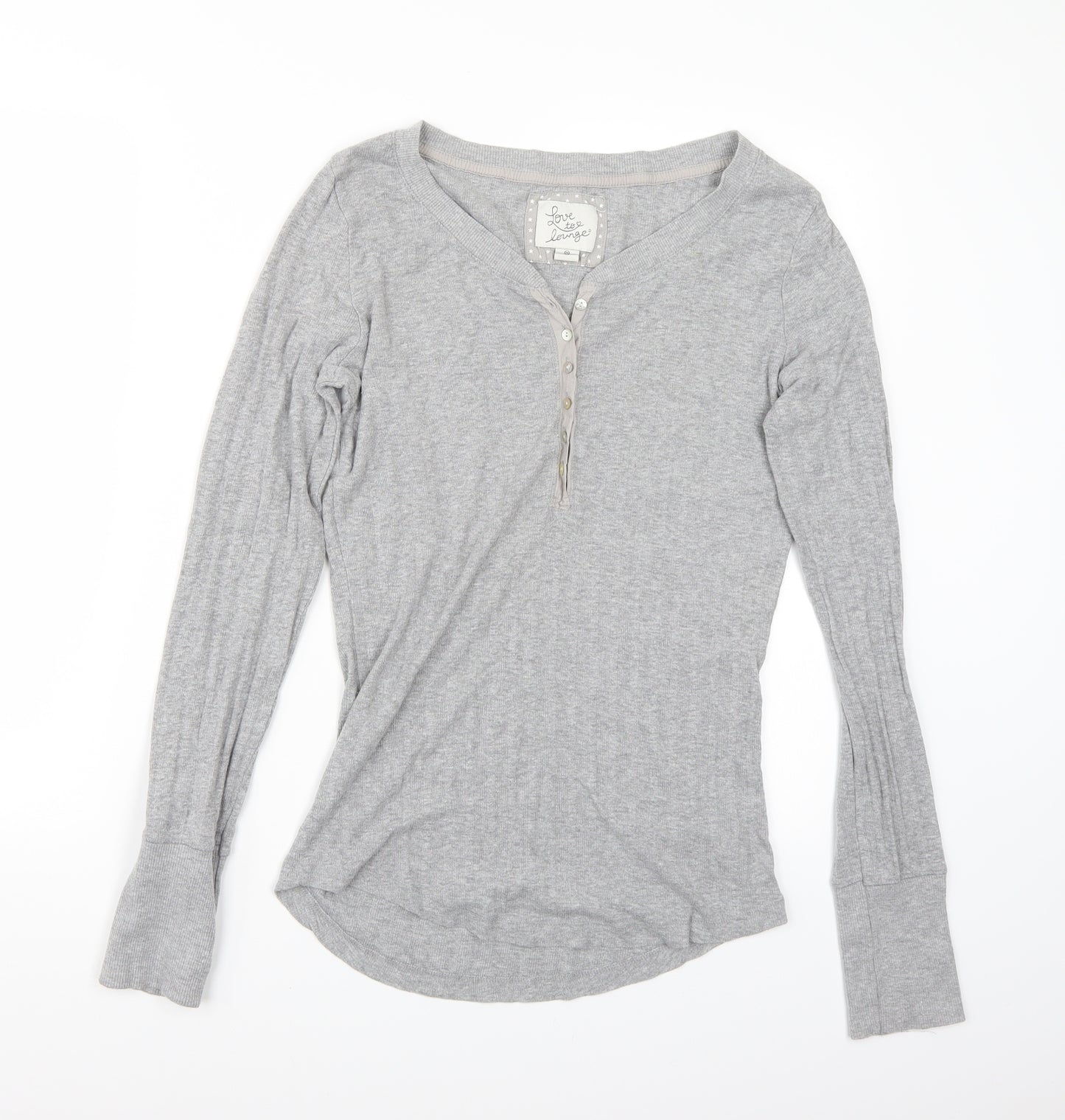 Love to lounge Womens Grey   Basic T-Shirt Size M