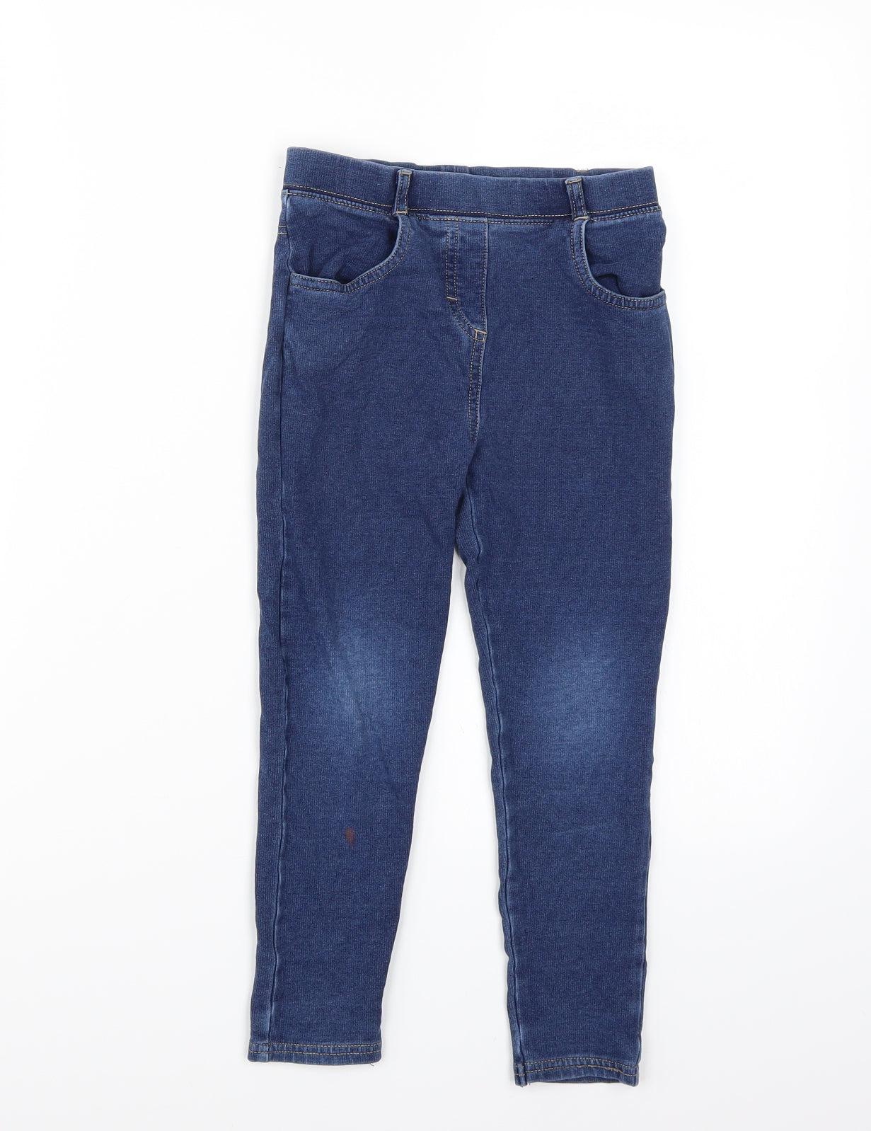 George Girls Blue   Jegging Trousers Size 5-6 Years