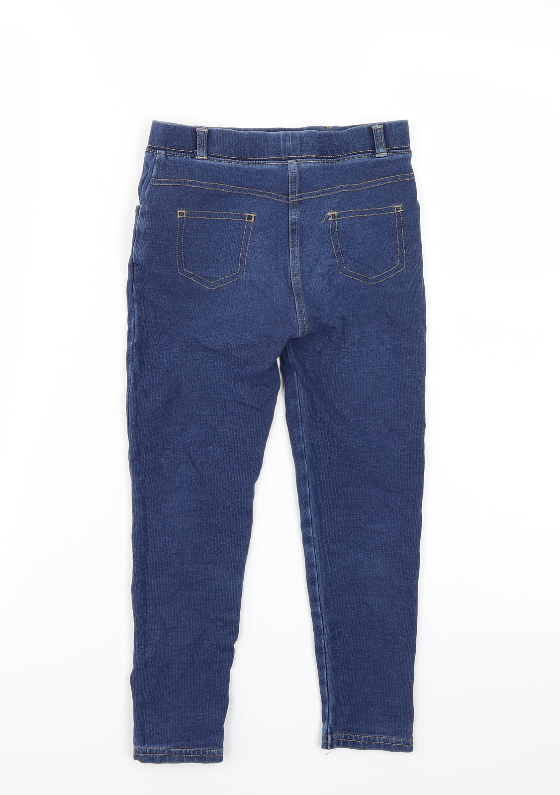 George Girls Blue   Jegging Trousers Size 5-6 Years
