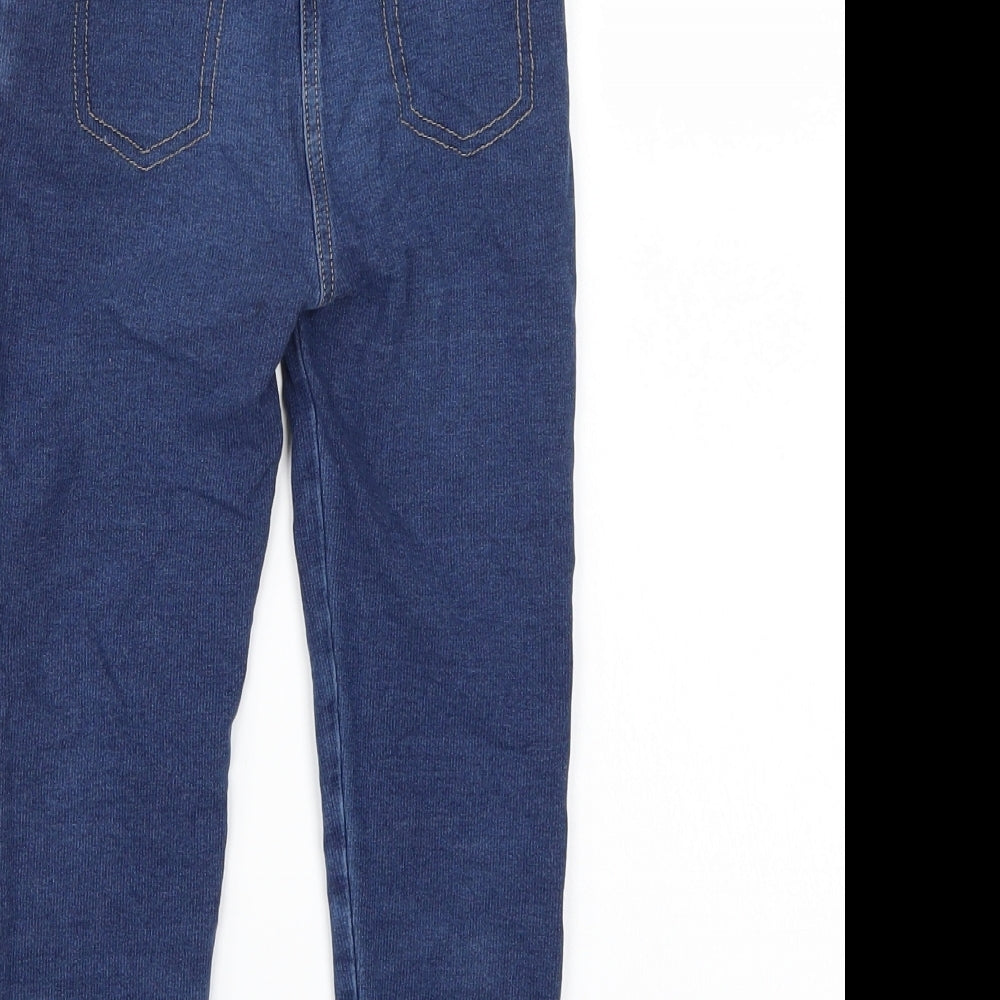 George Girls Blue   Jegging Trousers Size 5-6 Years