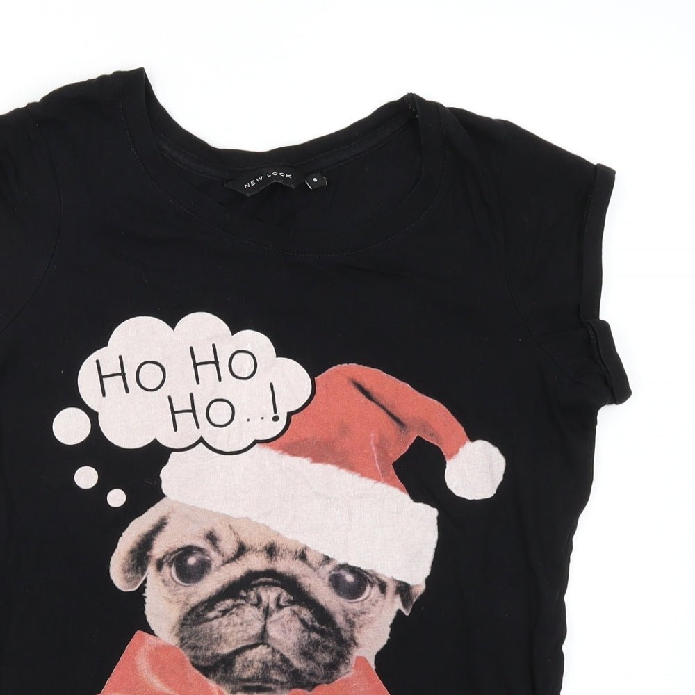 Newlook Womens Black   Basic T-Shirt Size 8