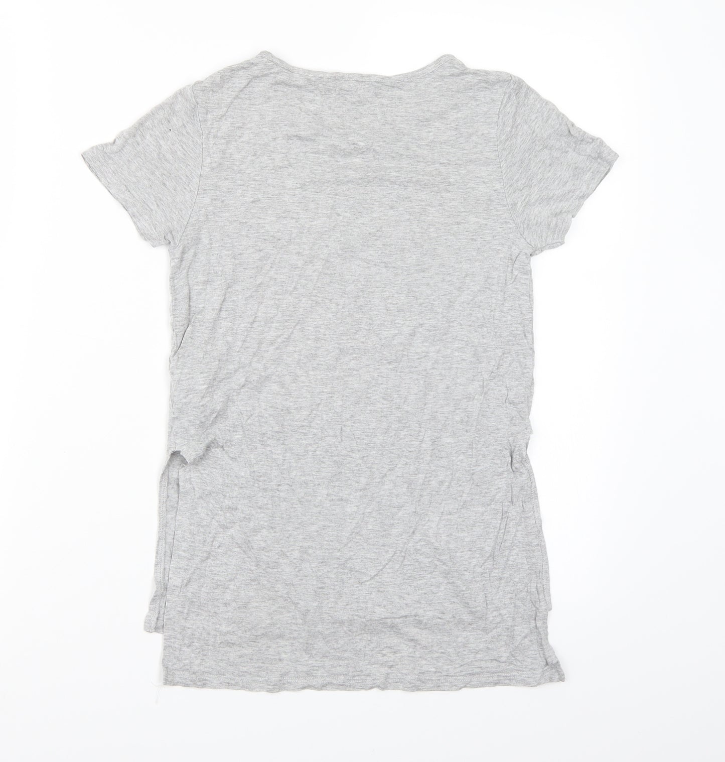 Bluezoo Girls Grey   Basic T-Shirt Size 9-10 Years