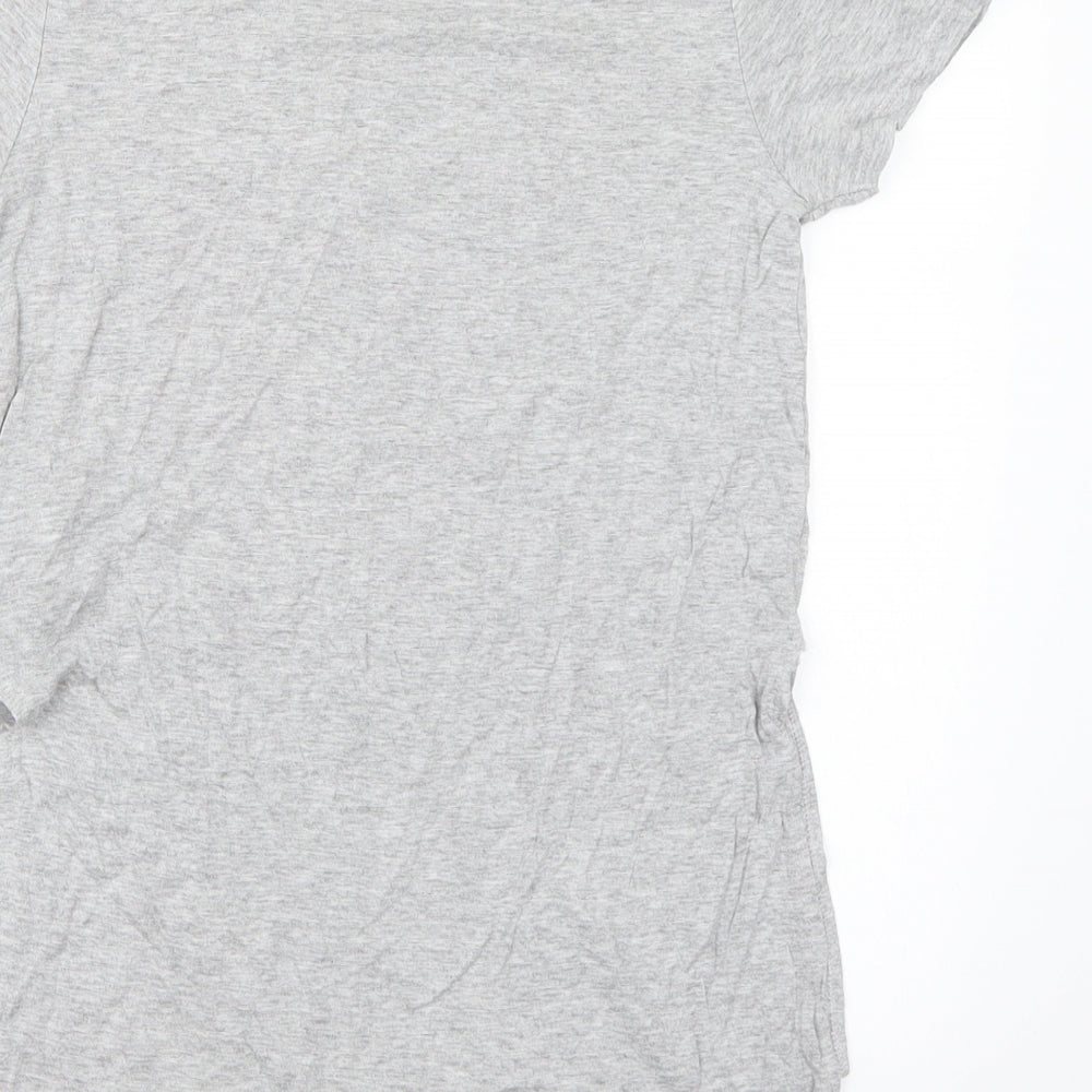 Bluezoo Girls Grey   Basic T-Shirt Size 9-10 Years