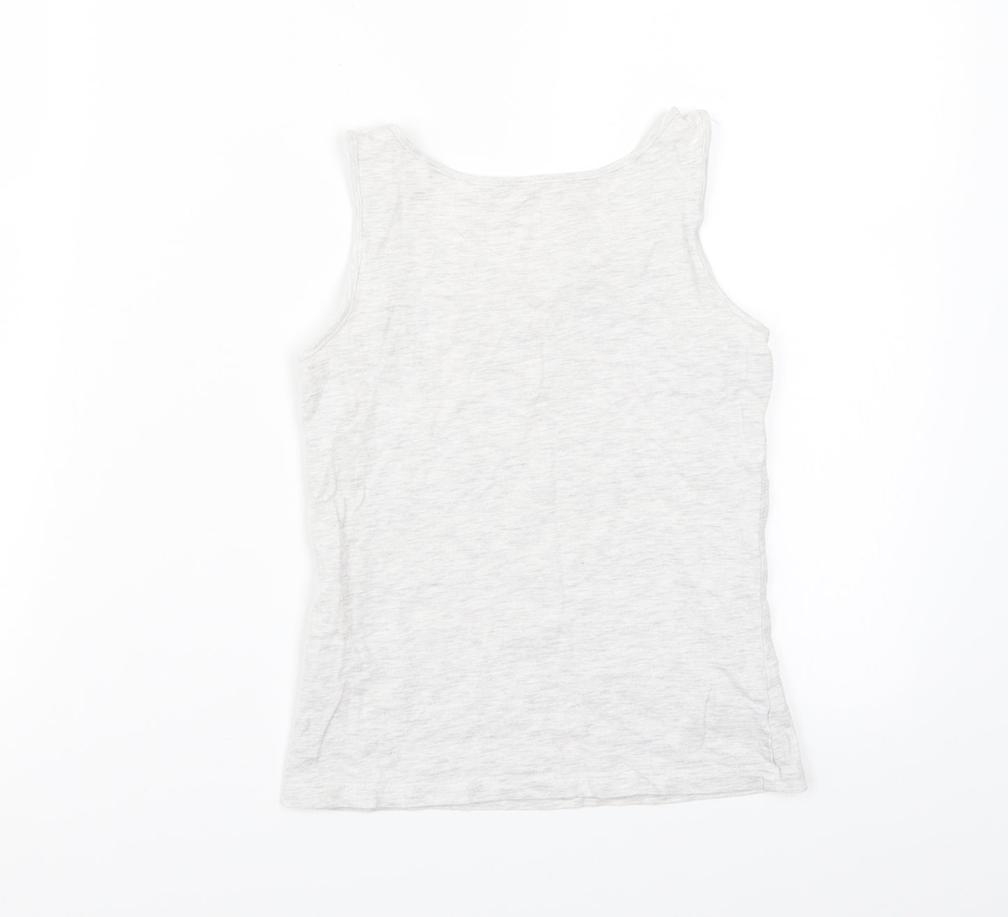 H&M Girls Grey   Basic Tank Size 11 Years