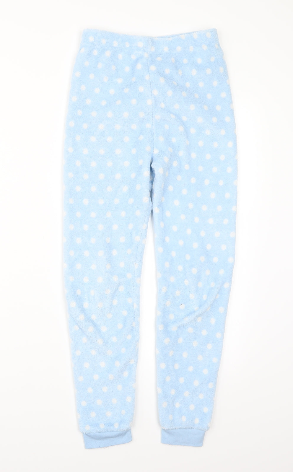 Primark Girls Blue Polka Dot   Pyjama Pants Size 12 Years