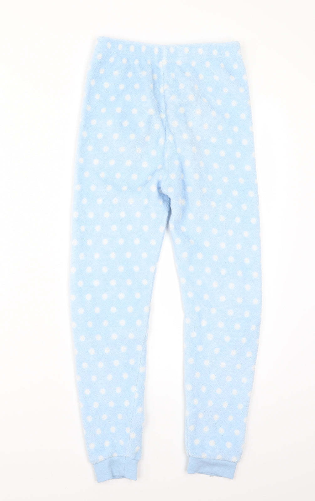 Primark Girls Blue Polka Dot   Pyjama Pants Size 12 Years