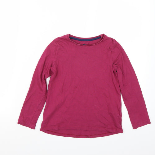 F&F Girls Purple   Basic T-Shirt Size 6-7 Years
