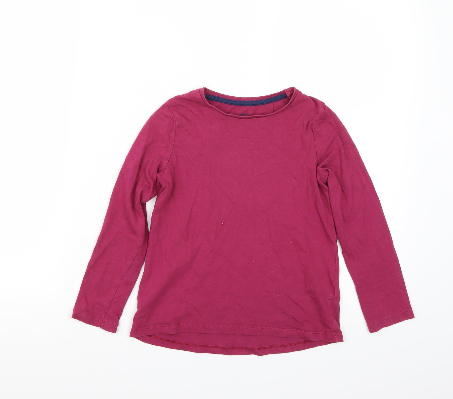F&F Girls Purple   Basic T-Shirt Size 6-7 Years