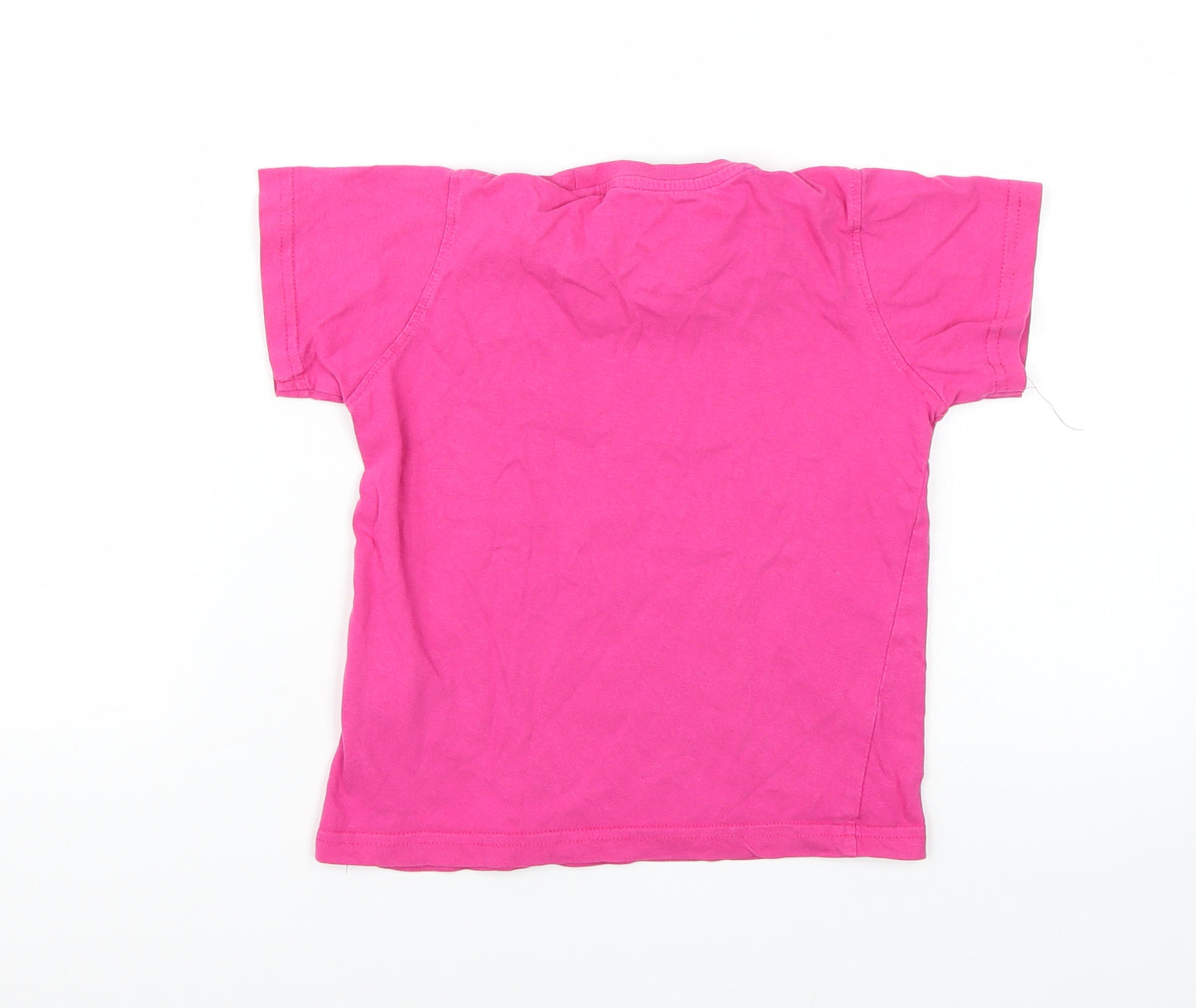 Mountain Warehouse Girls Pink   Basic T-Shirt Size 5-6 Years