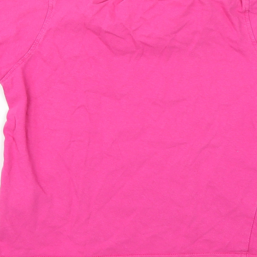 Mountain Warehouse Girls Pink   Basic T-Shirt Size 5-6 Years