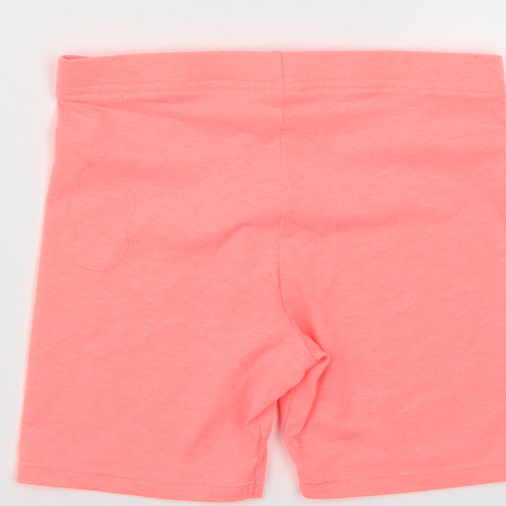 F&F Girls Pink   Sweat Shorts Size 7-8 Years