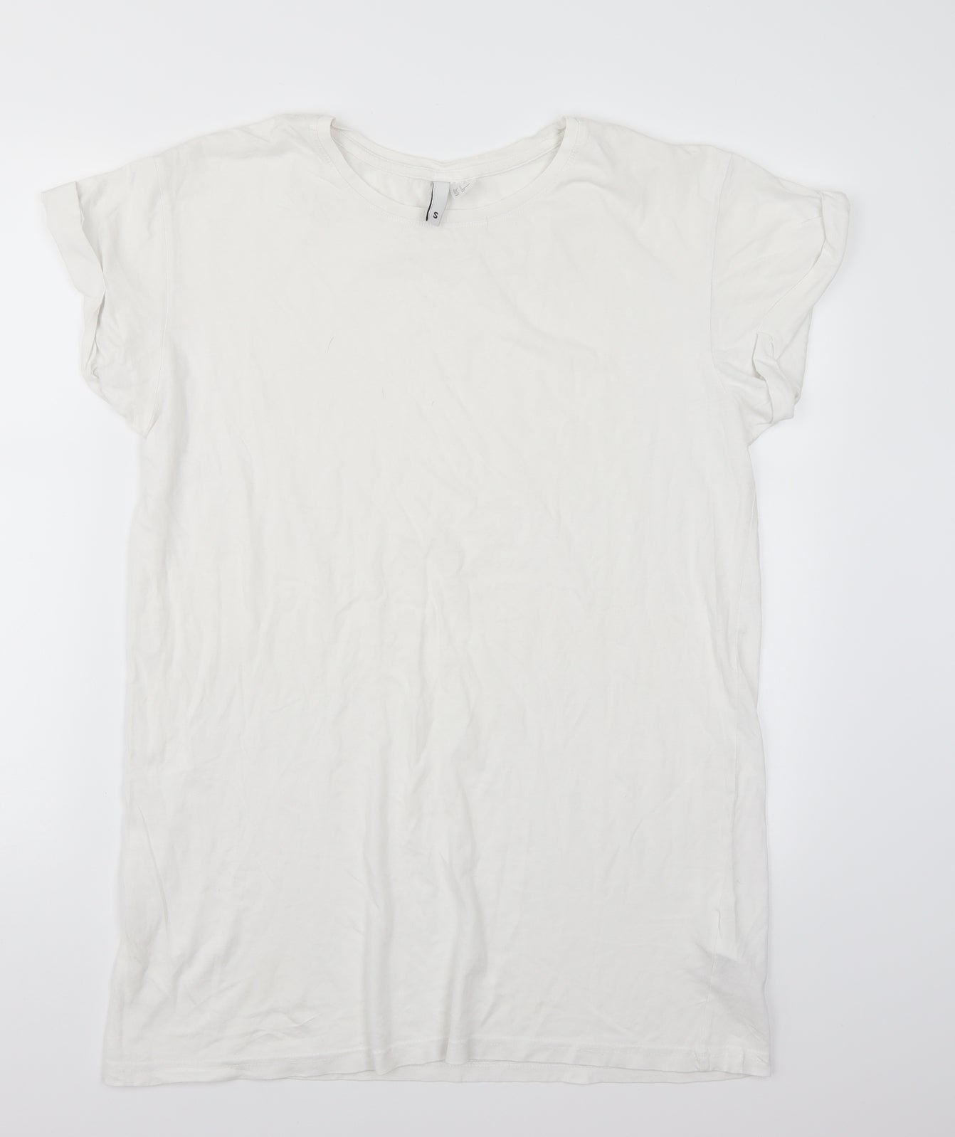 H&M Mens White    T-Shirt Size S