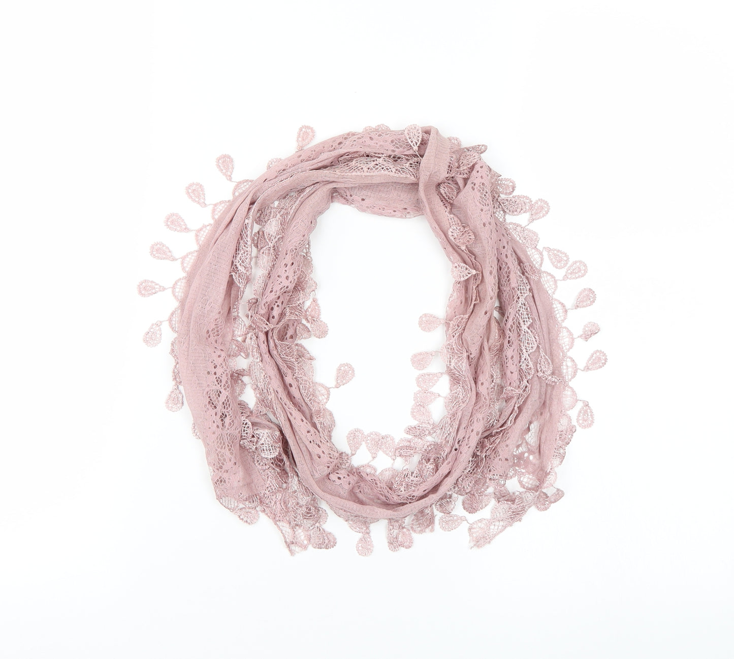 Preworn Womens Pink    Scarf