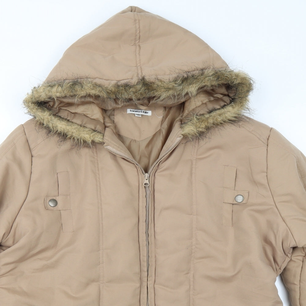 Tommy & Kate Womens Brown   Jacket Coat Size 20