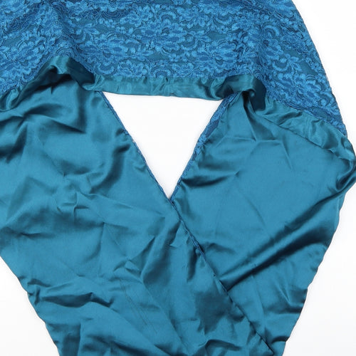 Peacocks Womens Blue   Wrap Jumper One Size