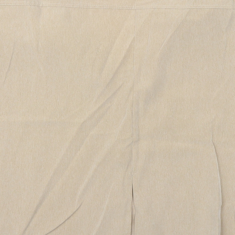 Berkeley Womens Beige   Basic Button-Up Size 20